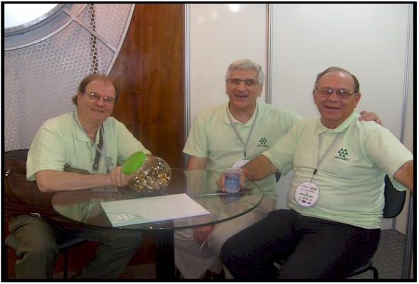 Dr. Jos Mauro, Dr. Jos Roberto e Dr. Luiz Derli Tolotti.
